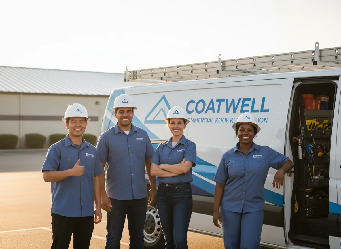 Commercial roof coating company in New London, NH